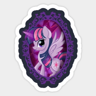 My Little Pony Twilight Sparkle Mirror Frame Sticker